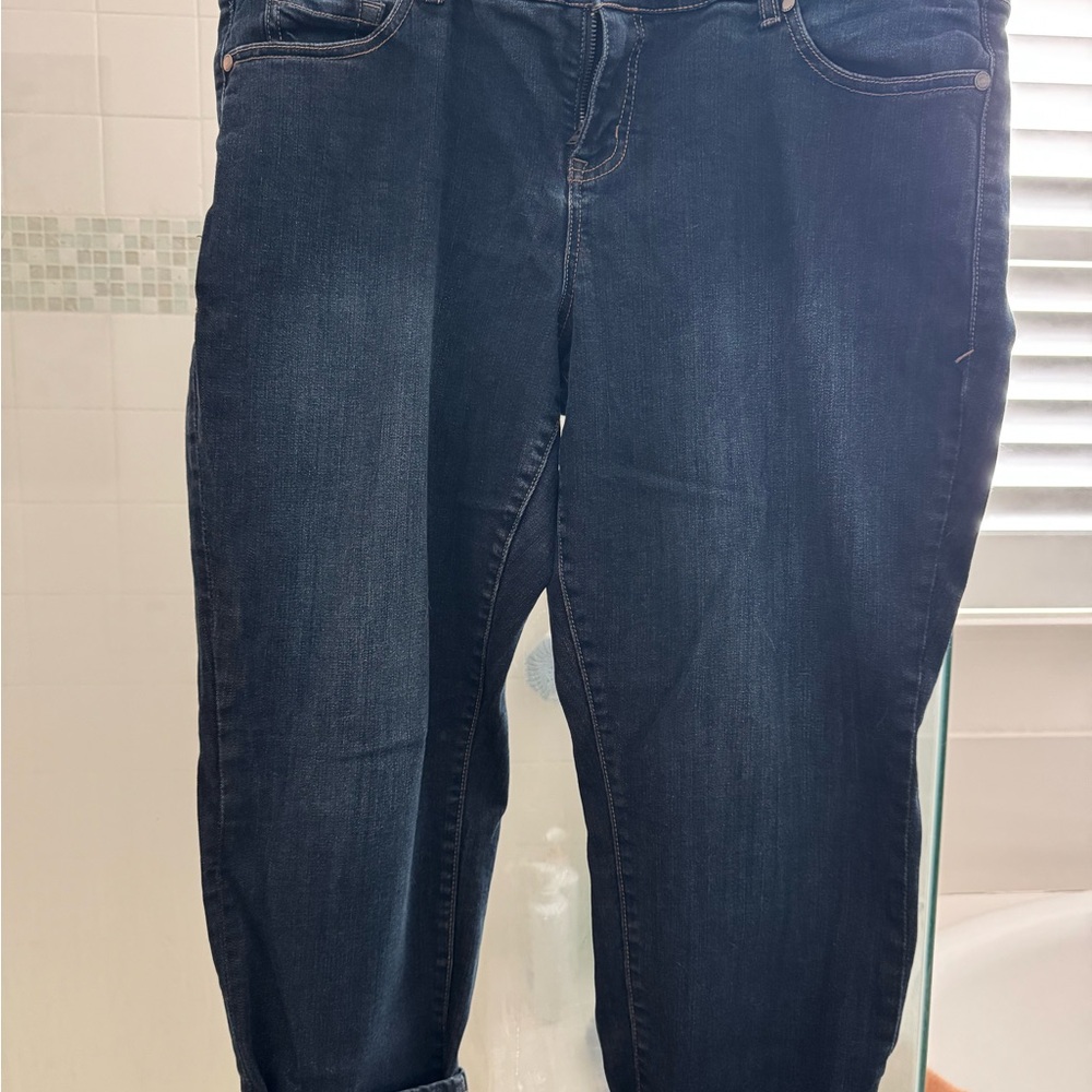 Torrid Blue Straight Leg Jeans Classic Style